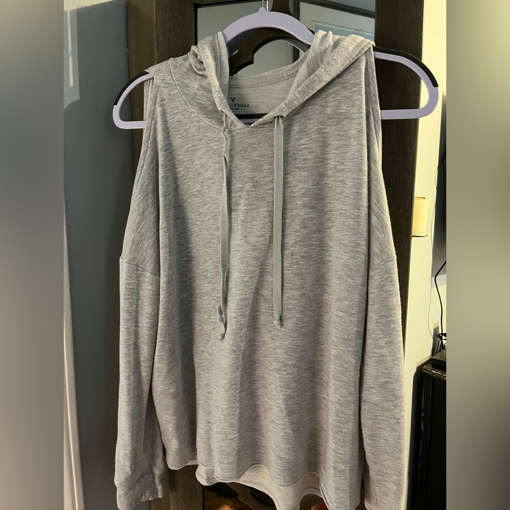American Eagle soft and sexy keyhole shoulder hoodie